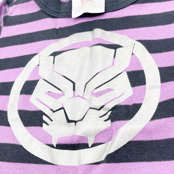 Hanna Andersson Long Johns Black Panther Lot of 2 Pair - Kids EU 100 / US 4 - Picture 3 of 11